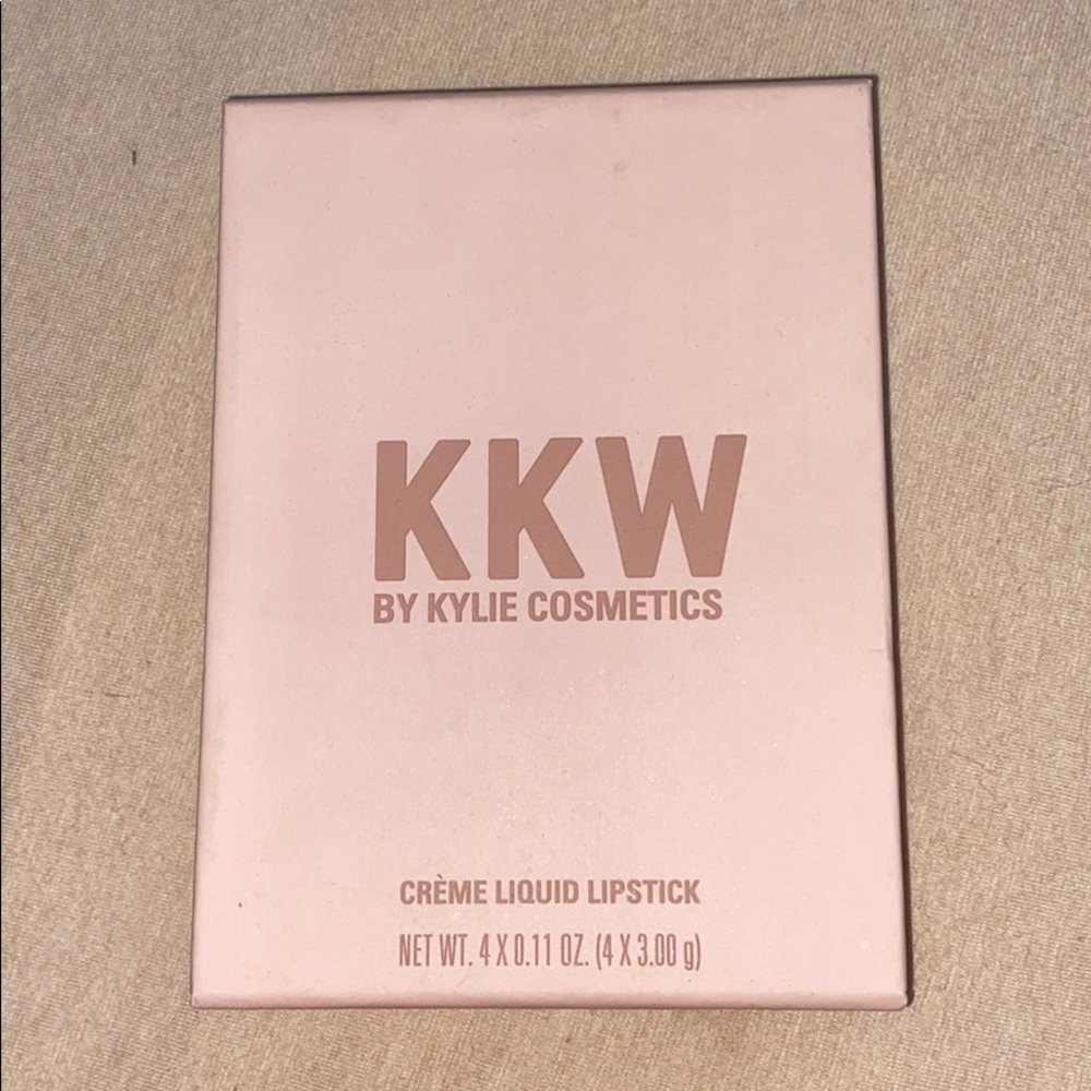 KKW by Kylie cosmetics creme liquid lipsticks